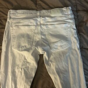 Hollister White Skinny Jeans Soft Denim